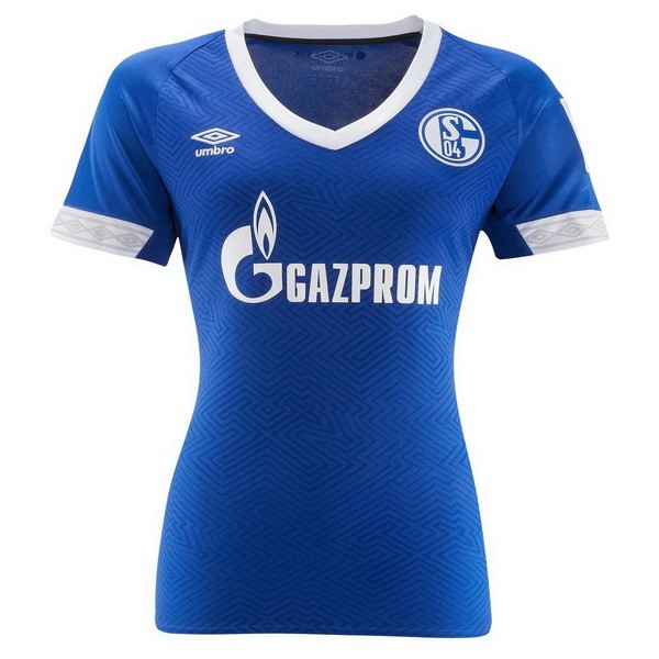 Maillot Football Schalke 04 Domicile Femme 2018-19 Bleu